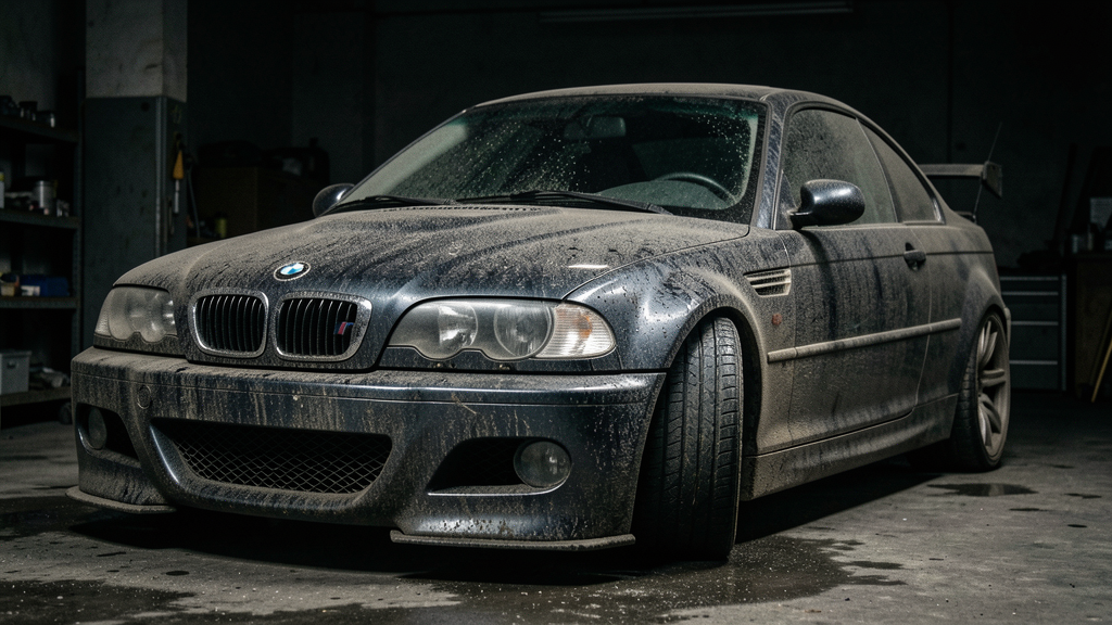 BMW M3 vor der Aufbereitung